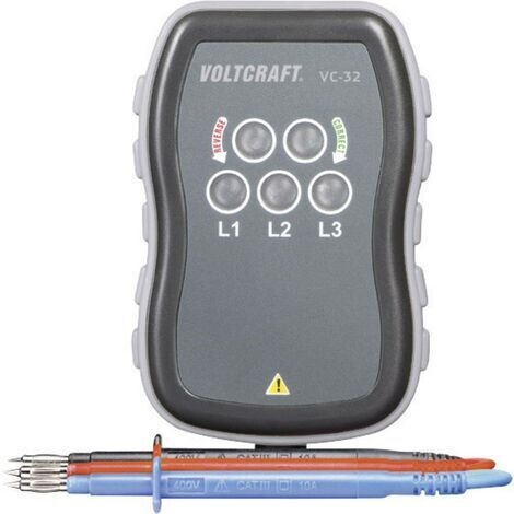 VOLTCRAFT VC-32 Drehfeldtester  CAT III 440 V