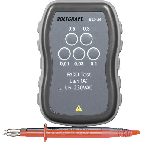 VOLTCRAFT VC-34 FI-Schnelltester CAT III 250 V