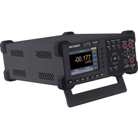 VOLTCRAFT VC-7055BT Multimètre de table numérique enregistreur de données CAT I 1000 V, CAT II 600 V Affichage (nombre de points): 55000 A727882