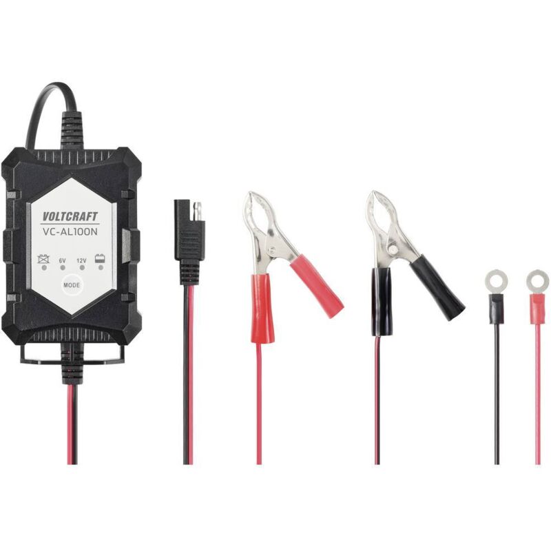 VOLTCRAFT VC-AL100N VC-13188600 Chargeur automatique 6 V, 12 V 1 A 1 A