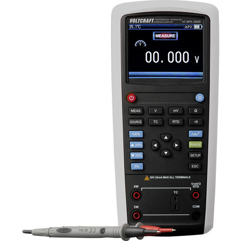 VOLTCRAFT VC MFK-2000 Kalibrator Temperatur