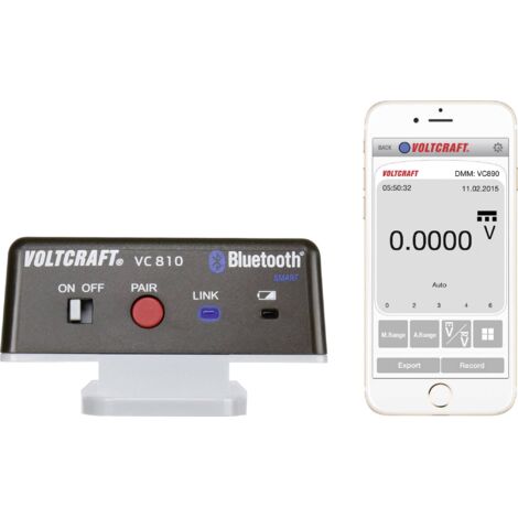 VOLTCRAFT VC810 VC810 Adaptateur Bluetooth® 1 pc(s)
