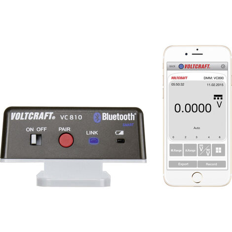 VOLTCRAFT VC810 VC810  Bluetooth®-Adapter  1 St.