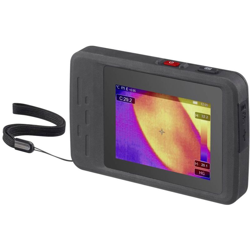 Image of Voltcraft - WBP-120 Termocamera -20 fino a 550 °c 120 x 90 Pixel 50 Hz Fotocamera digitale integrata, WiFi, a prova di ca