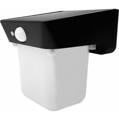 Volteno Lámpara Solar de Pared Greg con Sensor, iluminación automática y segura, ideal para exteriores
