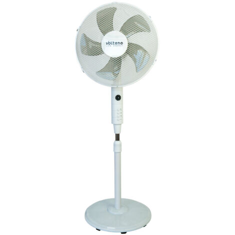 VOLTENO Standventilator Weiß + Display