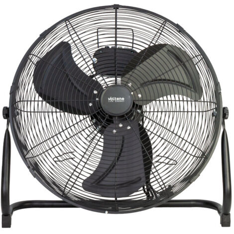 VOLTENO VENTILATOR-UMLÜFTER STANDSCHWARZ 80W