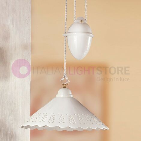 Lampadario saliscendi da cucina - Ventaglio