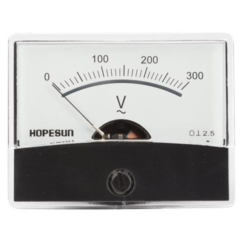 

Voltimetro De Panel Analogico 300Vac 60x47mm