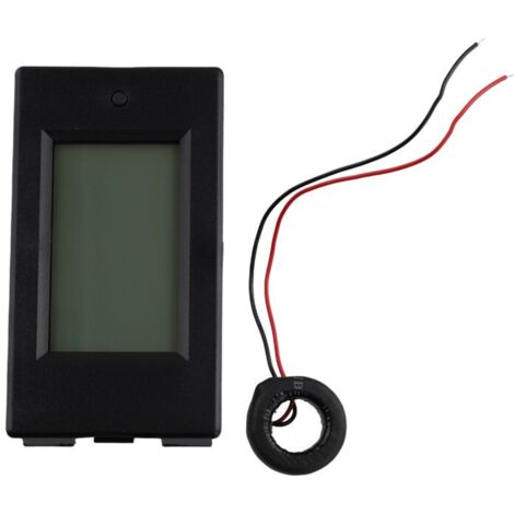Voltímetro digital LCD PZEM-061 de corriente, voltaje y potencia con transformador de corriente, 80-260 V CA, 100 A.