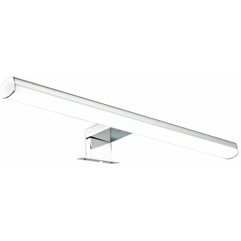 Voltman – Applique de salle de bain 50cm chrome – 10W 600lm 4000K – Étanchéité IP44 – Design épuré et dimmable télécommandé