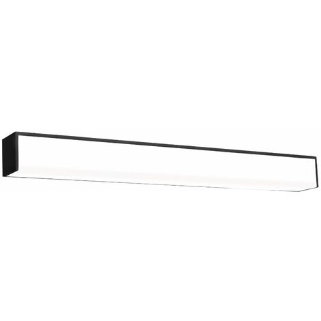 Voltman – Réglette de salle de bain 60cm 18W 1250lm IP44 – Étanche – Lumière blanche neutre 4000K – Design cubique moderne
