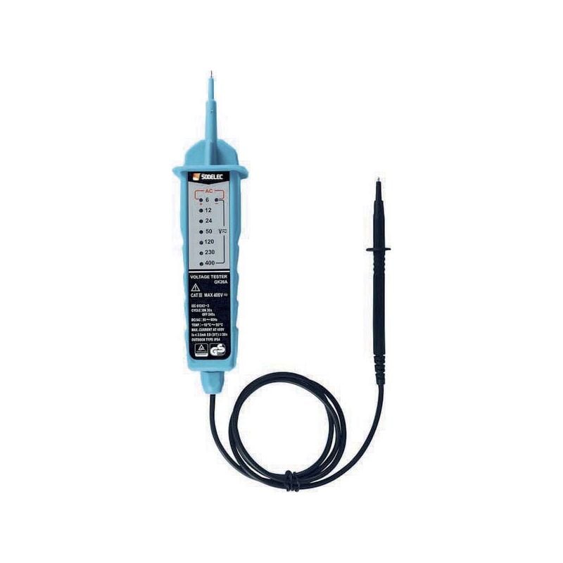 Sodelec - Voltmetre 6 a 400 v ac/dc ip54 drakkar equipement - 09093