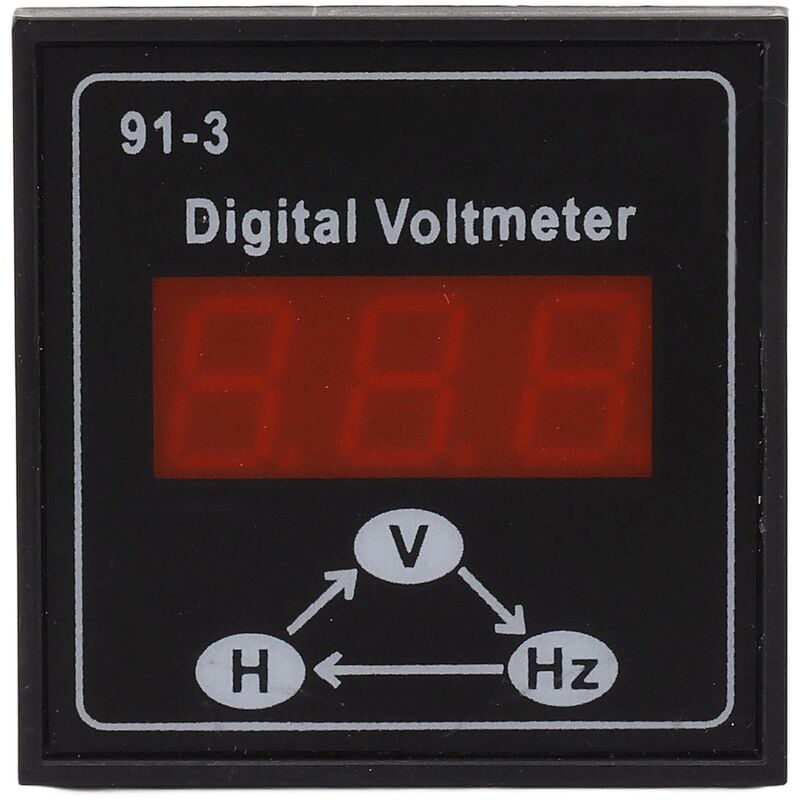 Eosnow - Voltmètre numérique 91 3 pour groupe électrogène essence Diesel, accessoires 220V 380V, monophasé, 3 phases