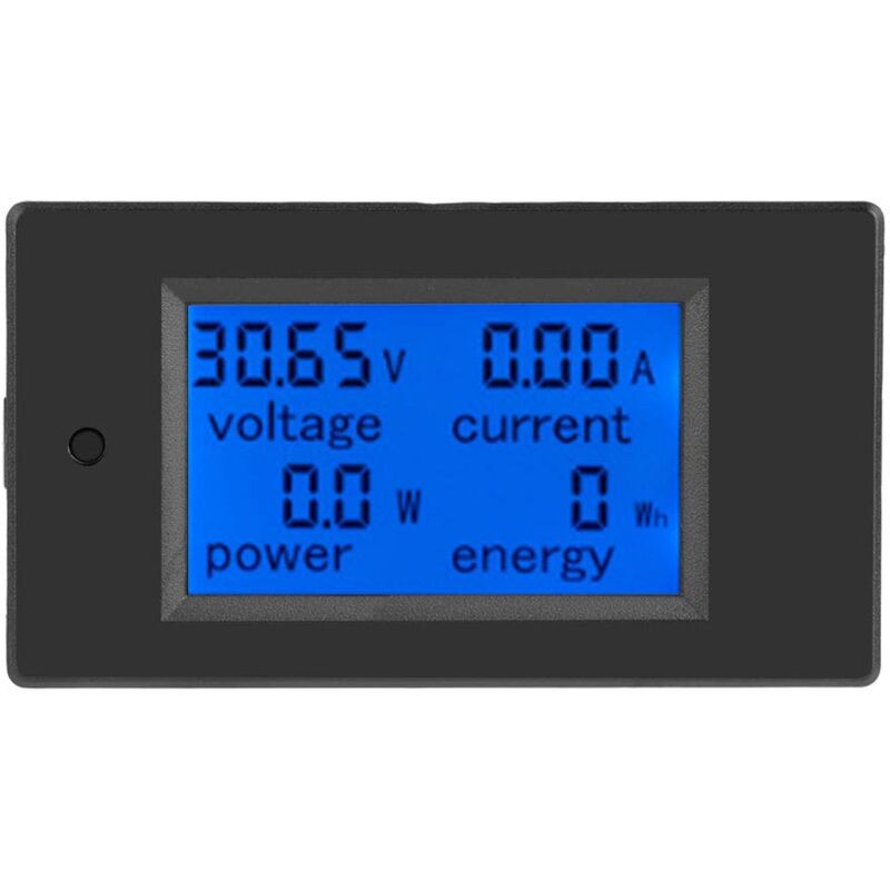 Voltmètre Numérique Ampèremètre Power Meter Multimètre, DC 6.5-100V Courant Tension Compteur D'énergie Testeur De Batterie Moniteur De Puissance