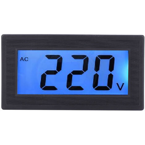 Voltmètre Numérique LCD YB5135DB AC 80-500V avec Affichage Digital pour Tableau de Bord