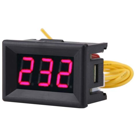 Voltmètre Numérique LED AC 70-380V pour Tableau de Distribution 0.36"
