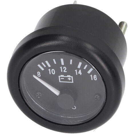 Voltmètre numérique pour moteurs diesel et générateurs 12V - Mesure précise 8-16V, installation facile