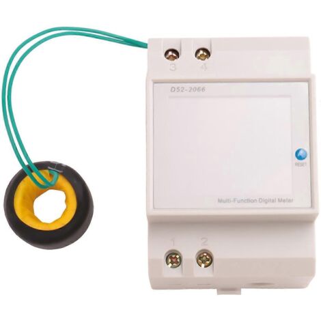 Voltmètre numérique sur rail DIN AC40-300V 100A