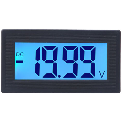 Voltmètre Numérique YB5135DB Affichage LCD Mesure Tension DC 0-20V Alimentation AC100-240V