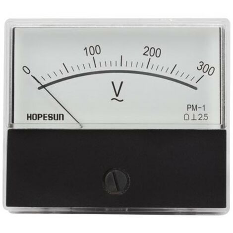 Voltm,tre Analogique De Tableau 300v Ca / 70 X 60mm