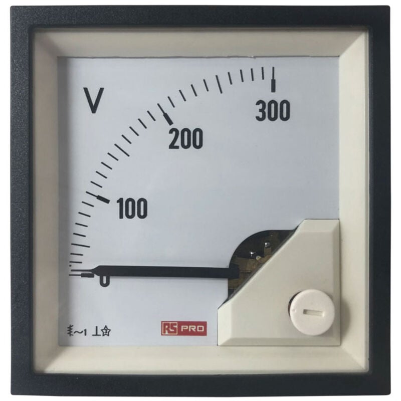 Rs Pro - Voltmètre analogique v c.a., 1 % ( Prix pour 1 )