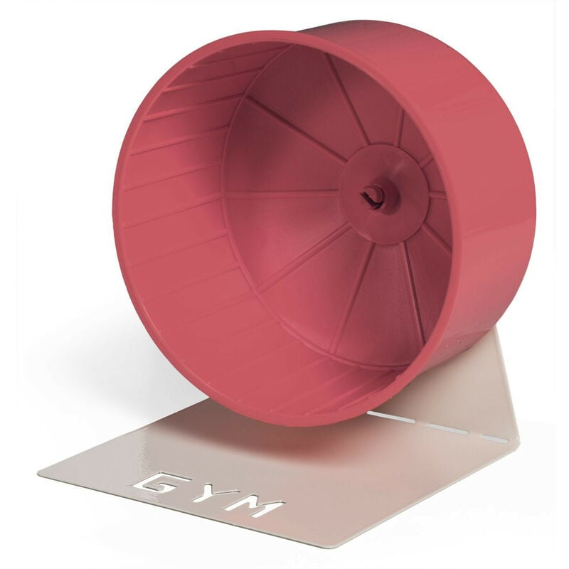 

Noria Hámster Con Soporte Gym Rojo-Gris xxcm - Rojo-Gris - Voltrega
