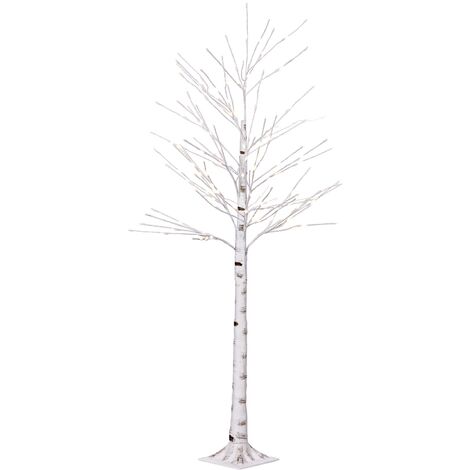 Arbre lumineux Faucia 180 cm Blanc chaud - Sapin et arbre