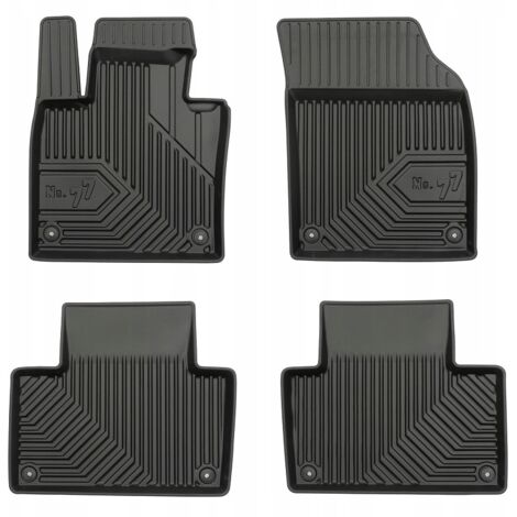 VOLVO XC90 2 à partir de 2015 - TAPIS, TAPIS DE PORTE, TAPIS DE PORTE EN CAOUTCHOUC, BACS 77