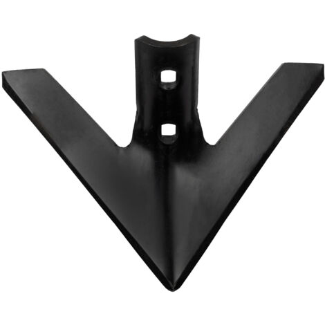 Vomere Ama lancia piatto 250x6mm e interasse con fori da 45mm