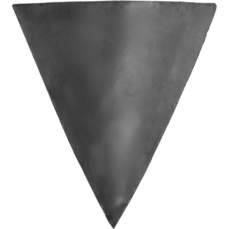 Vomerina a saldare in acciaio stampato larghezza