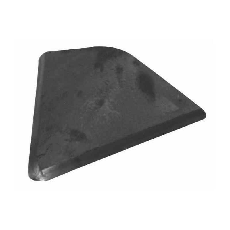 Vomerina a saldare larghezza 270mm e lato obliquo