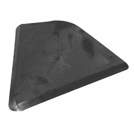 Vomerina a saldare larghezza 290mm e lato obliquo 340mm