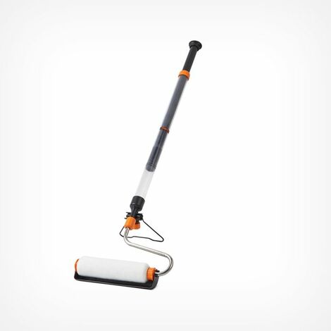 Vonhaus Long Reach Paint Roller Extendable Pole Brush For