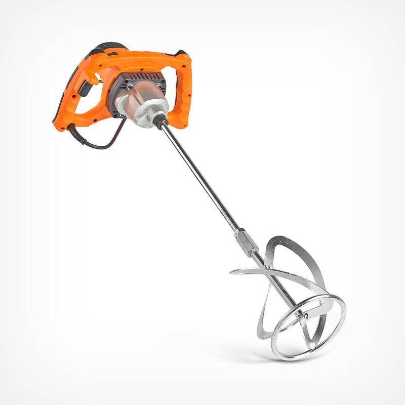 Vonhaus - Paddle Mixer Drill - Cement Stirrer with Gear Selection and 2 Stage Safety Switch – 1600W Handheld Tool for Mixing