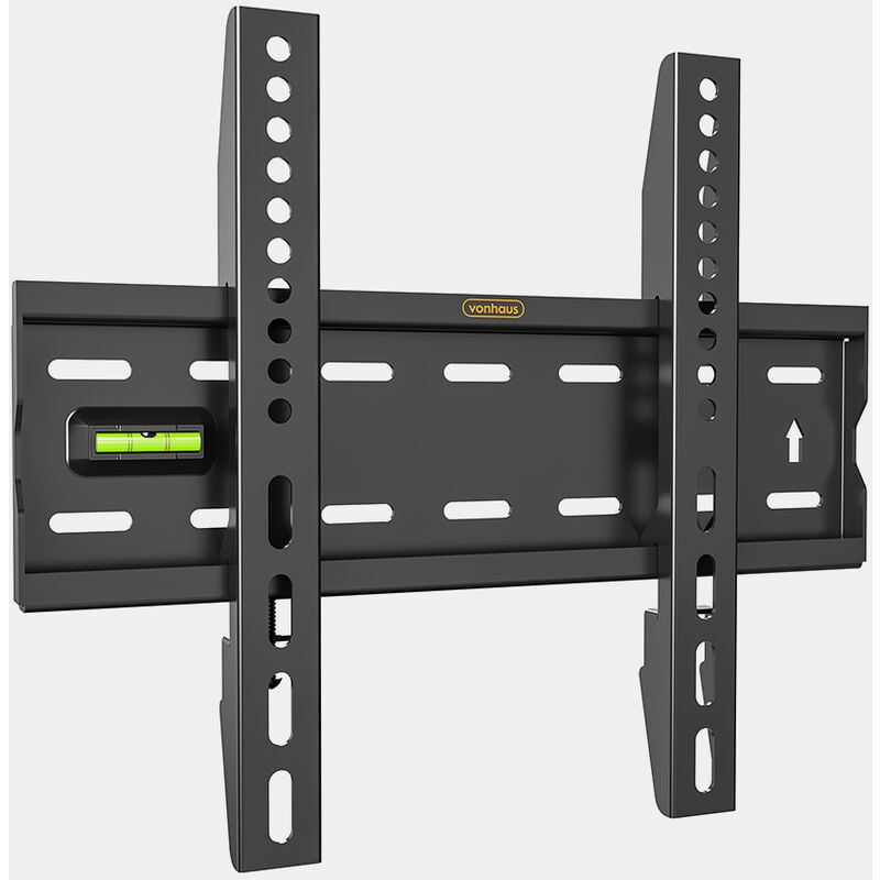 Vonhaus - tv Wall Bracket for 15-42 Screens, Ultra-Slim tv Bracket with Spirit Level, Flat to Wall Mount, 40kg Capacity, Max vesa: 300x200m