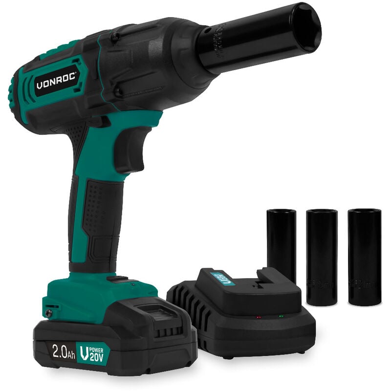 VONROC Avvitatore a impulsi a batteria 20V - 4