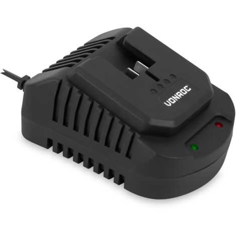 VONROC  Chargeur rapide 20V – 86W – 4,0A  Plateforme VPower 20V