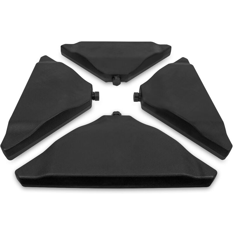 Dalle Premium Parasol – Triangulaire - Remplissable 4 pcs. - Vonroc