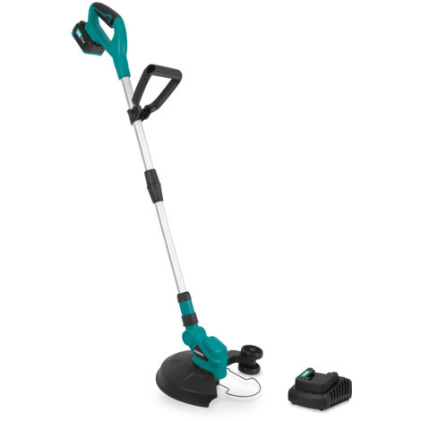 Vonroc – Débroussailleuse à batterie 20V – Diamètre de coupe 250 mm – Double tête de fil 8 m – Avec batterie 4.0Ah et chargeur