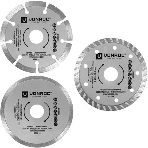 Disco de corte radial 115 mm DIAMANTE PORCELÁNICO BAHCO