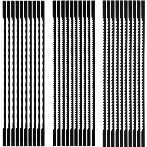 VONROC Lames de scie à chantourner- 30 pcs. - pour la scie à chantourner VONROC SS501AC universelle