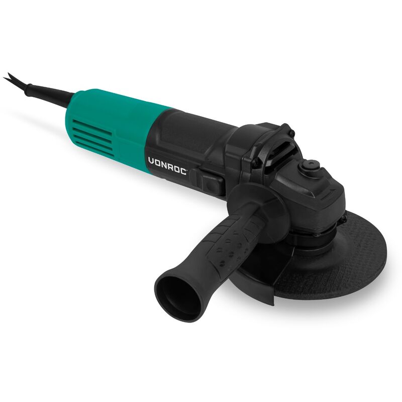Pro Meuleuse d'angle - 850W - Ø125mm - poignée latérale incluse - Disque de coupe non inclus - Vonroc