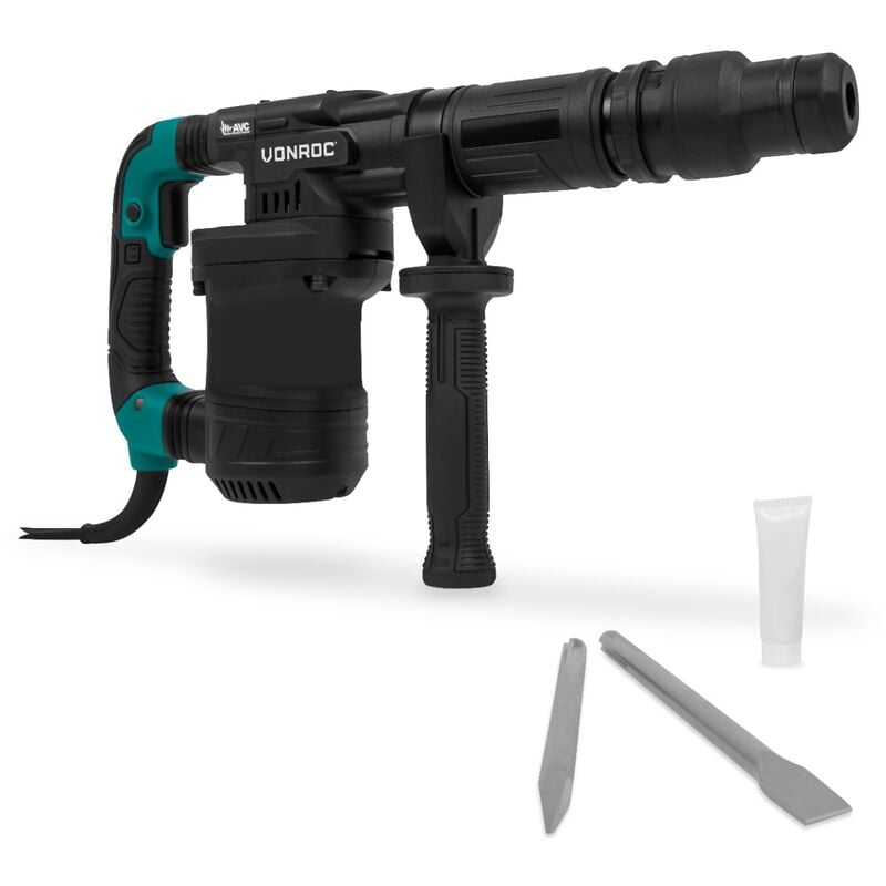 Vonroc - pro Marteau de démolition 1200W 2 burins inclus
