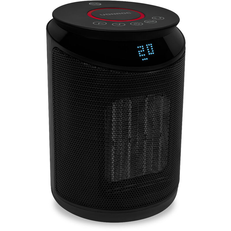 VONROC Radiateur électrique soufflant - 2000W – céramique 3 positions de chauffage – modalité oscillation