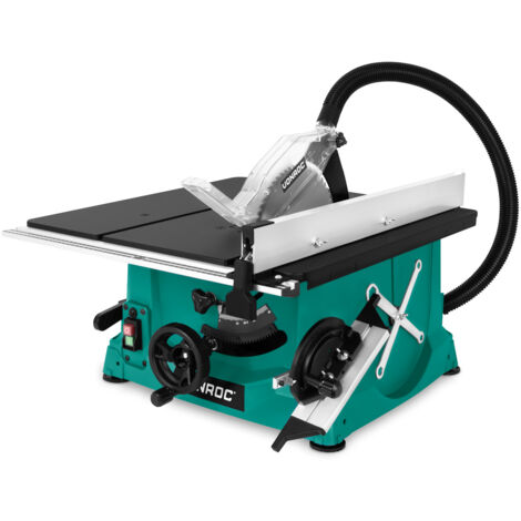 VONROC Scie de table Compact 2000W - Ø250mm  Lame 60T incluse