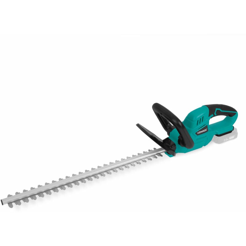 Taille-haie sans fil 20V - Longueur de lame 520mm - Largeur de coupe 14mm - Excl. batterie et chargeur - Vonroc