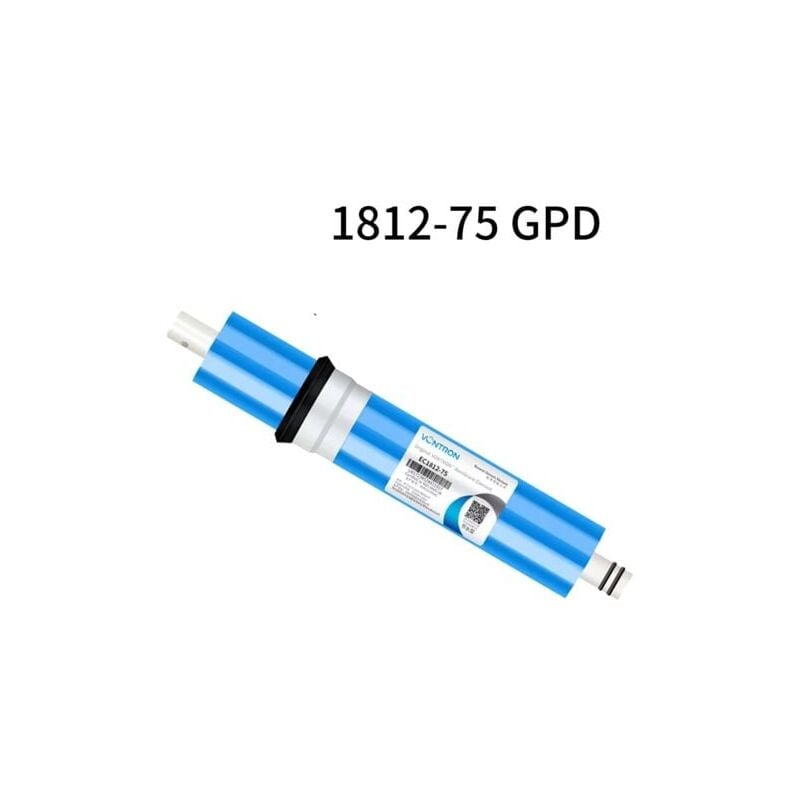 Vontron-Membrane ro sous évier, système de purification d'eau potable ro domestique, 75 gpd, 1812-75 gpd