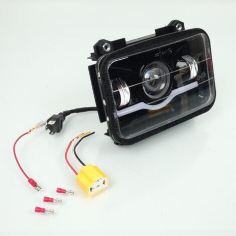 Vordere Optik EVOK Iron LED 12V für Auto Piaggio 50 Ape 1969 bis