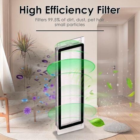 VORDERHÜLLE (12 Stück) Ersatz-HEPA-Filter kompatibel mit Roborock S6 Pure S6 E4 S4 Max S6 MaxV S5 S5 Max S4 E2 E3 E4 E5 E20 E25 E35